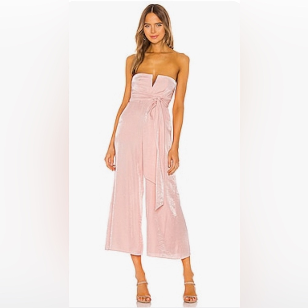 MAJORELLE Naomi Jumpsuit in Pink Cloud